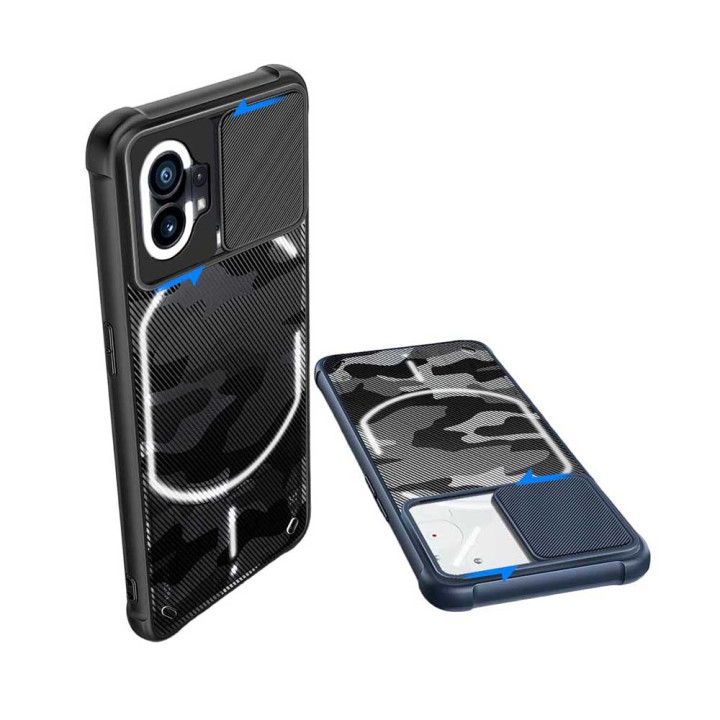 Силиконовый чехол-накладка Rzants Camera Sliding для Nothing Phone 1