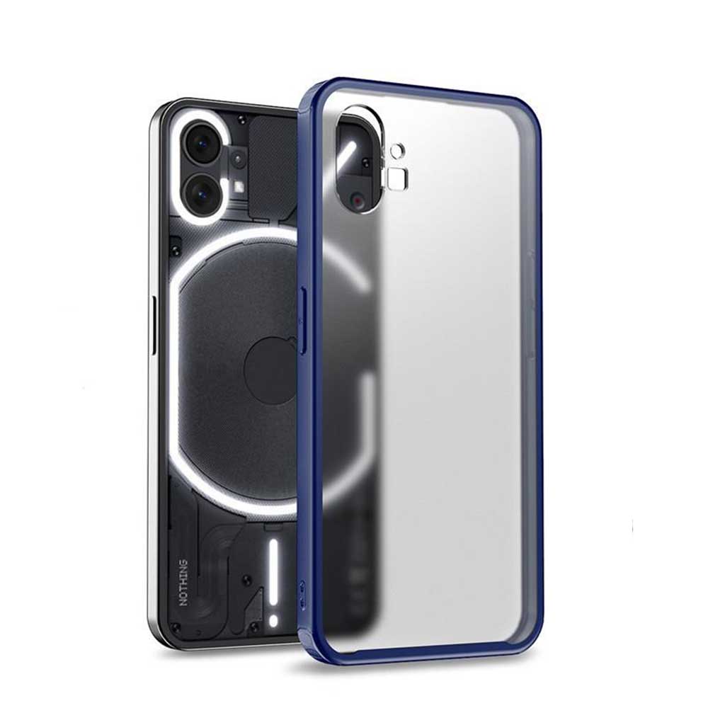 Чехол-накладка TPU Color Matte Case для Nothing Phone 1 синий