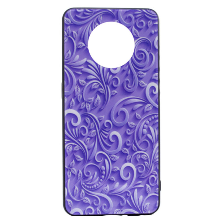 Чехол накладка Glass Case Pattern для OnePlus 7T