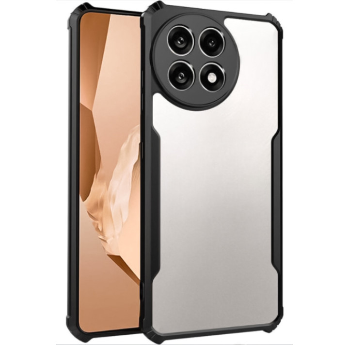 Противоударный чехол - накладка Acryl Armor Shell для OnePlus Ace 5 / Ace 5 Pro / 13R, Black