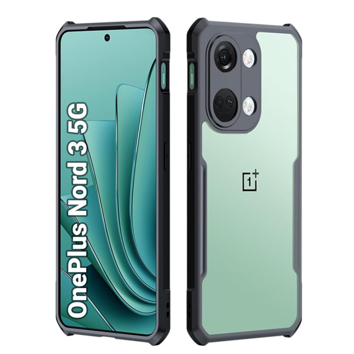 Противоударный чехол XUNDD для OnePlus Nord 3 / Ace 2V, Black