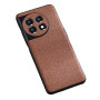 Чехол накладка New Textile Leather Cаse для OnePlus 11 коричневый