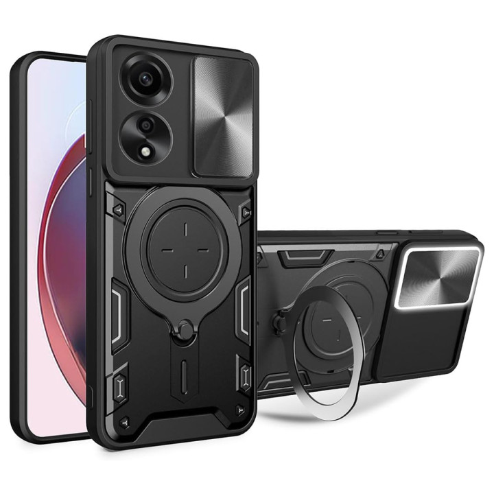 Чехол-накладка Omeve Magnetic Ring для Oppo A78 4G