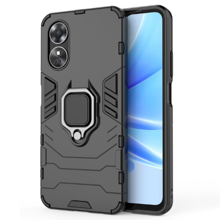 Чехол накладка Ricco Black Panther Armor для Oppo A17 / A17k