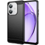 Чехол - накладка Carbon для Oppo A40m / Oppo A3 4G / Oppo A3x черный