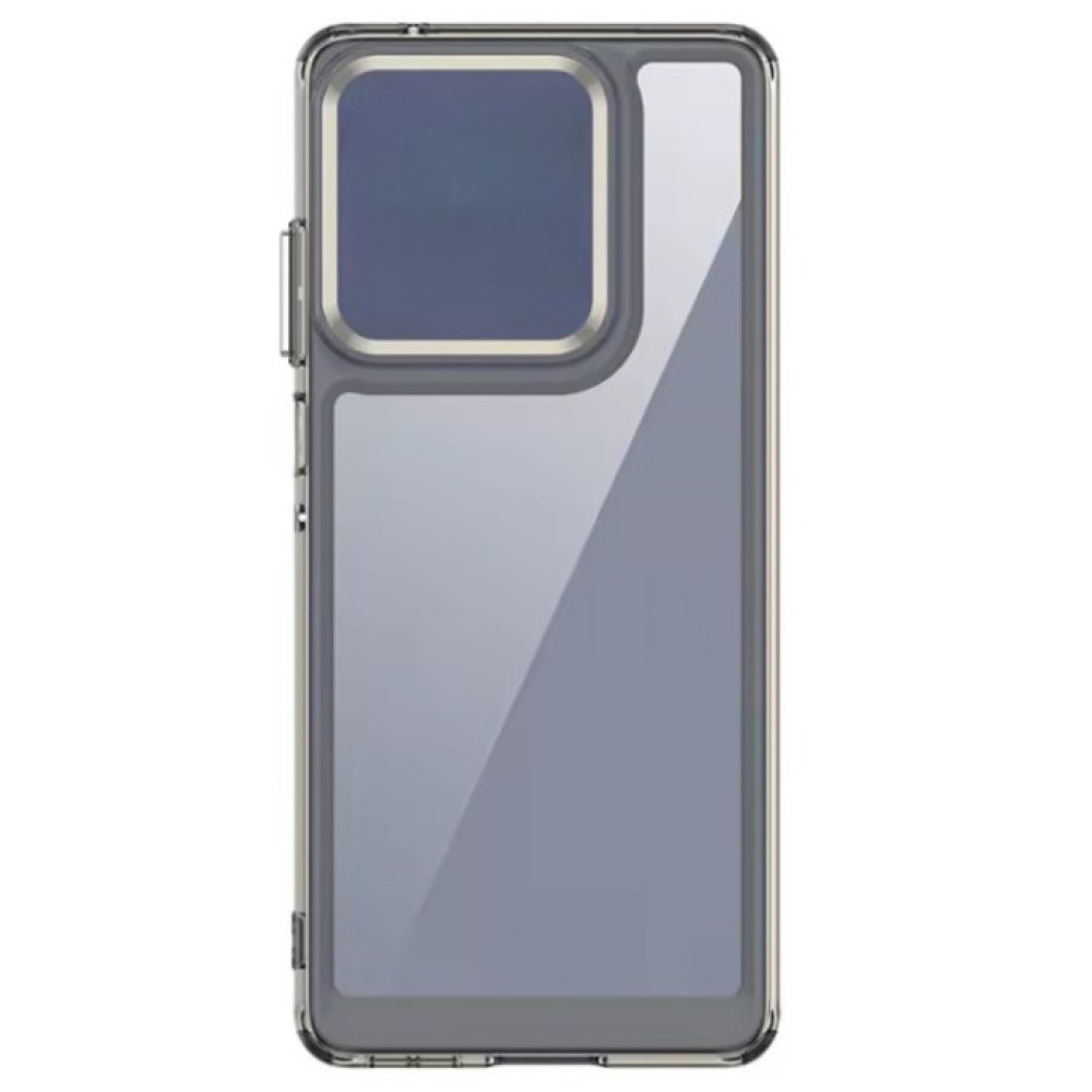 Чехол - накладка TPU Color Frame для Oppo A40m / Oppo A3 4G / Oppo A3x серый