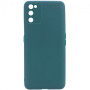 Матовый чехол накладка Silicone Matted для Oppo A55 5G синий