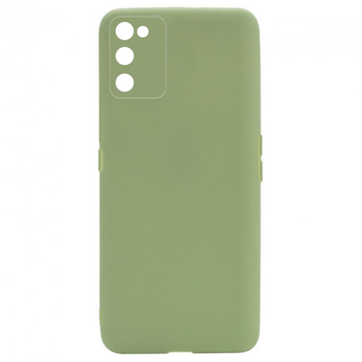 Матовый чехол накладка Silicone Matted для Oppo A55 5G
