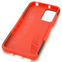 Бронированный чехол Armored Case для Xiaomi Redmi 10 5G / Redmi Note 11E красный