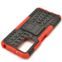 Бронированный чехол Armored Case для Xiaomi Redmi 10 5G / Redmi Note 11E красный