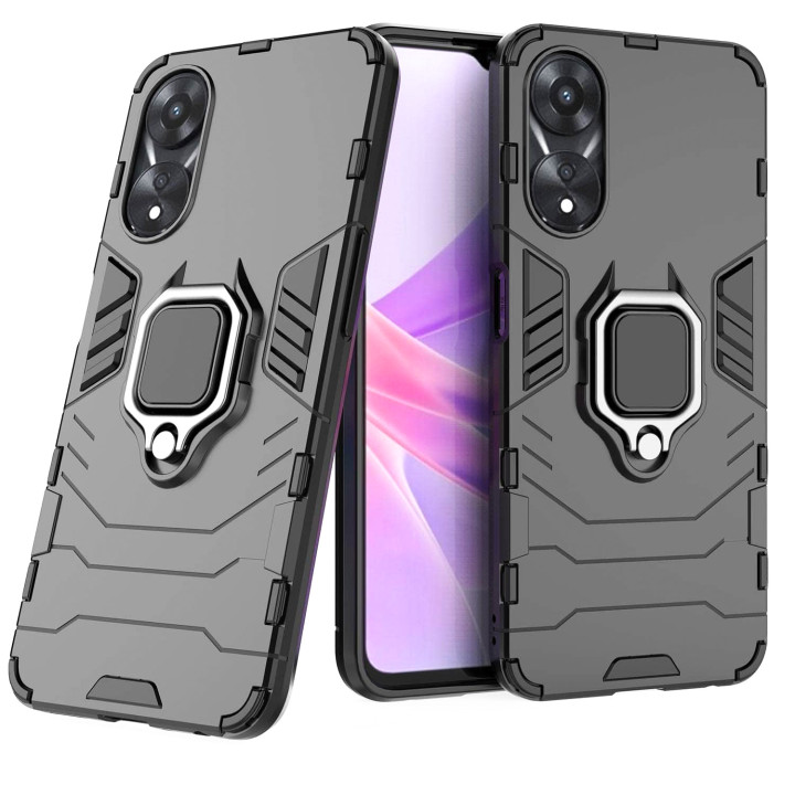 Чехол накладка Ricco Black Panther Armor для Oppo A78 4G