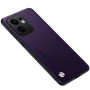 Кожаный чехол - накладка CODE Tactile Experience для Oppo Reno13 F 4G / 5G фиолетовый