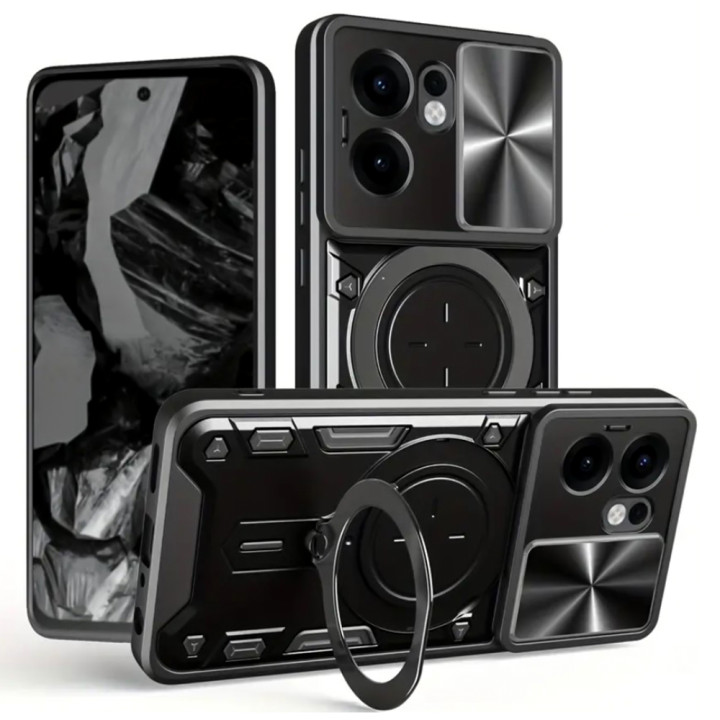 Чехол - накладка Omeve Magnetic Ring для Oppo Reno13 F 4G / 5G