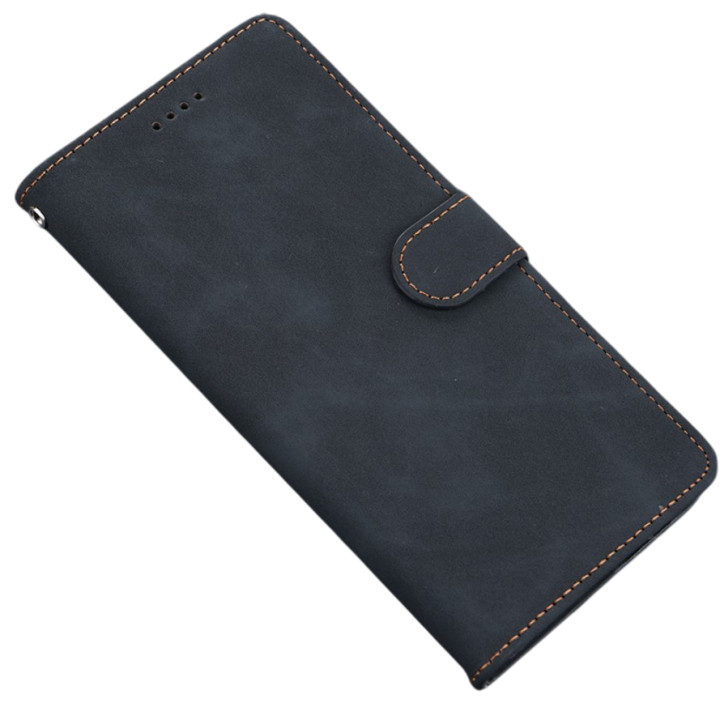 Кожаный чехол - книжка Leather Case для Realme C75