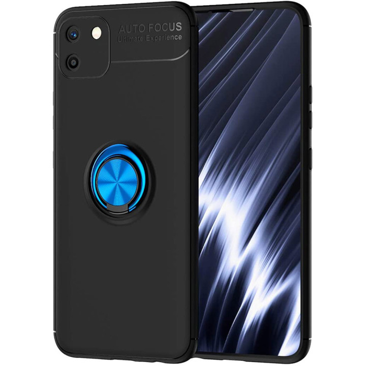 Чехол Auto Focus C-KU 360 Rotating Ring для Realme C11