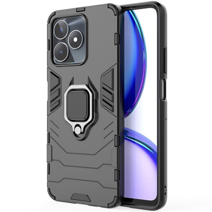 Чехол накладка Ricco Black Panther Armor для Realme C51 / Realme C53 / Realme Note 50