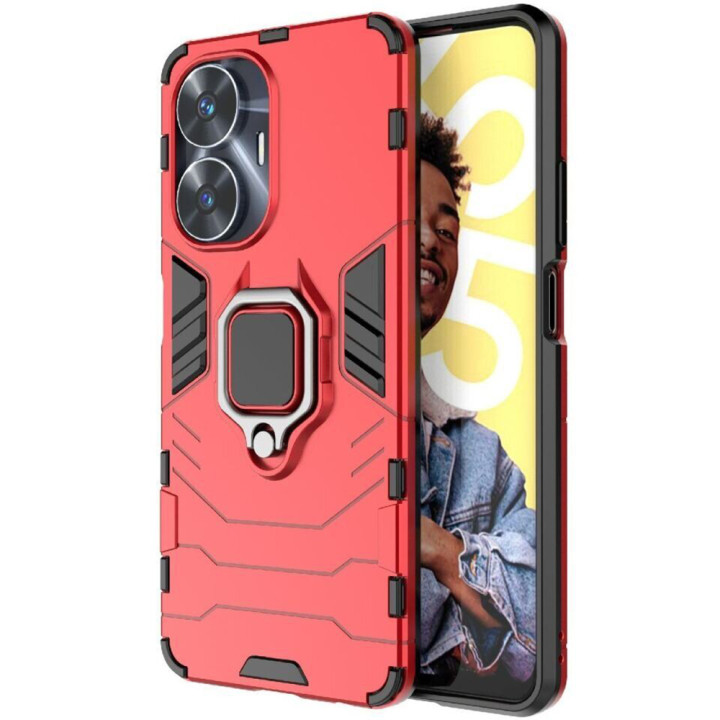 Чехол накладка Ricco Black Panther Armor для Realme C55