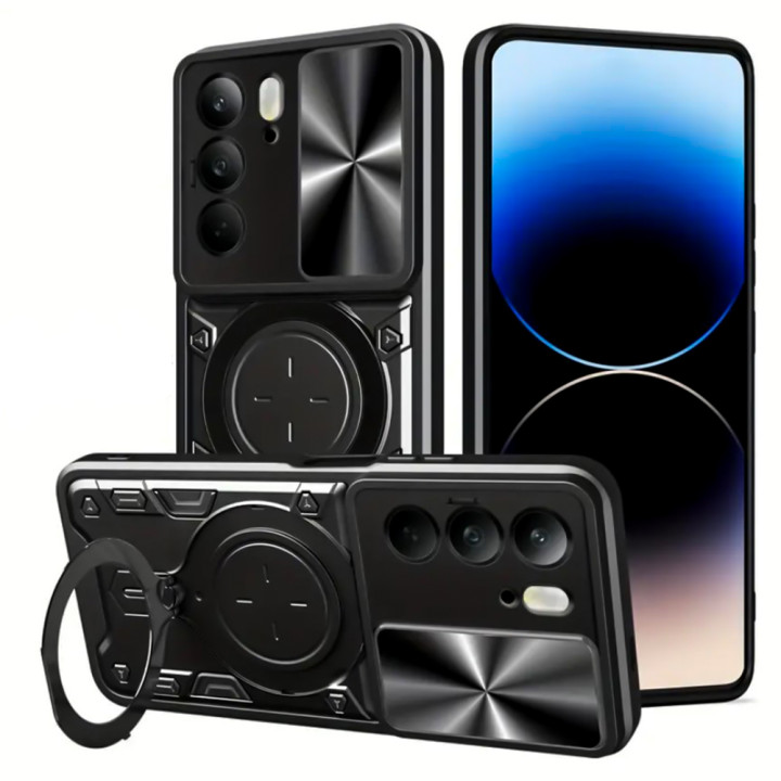 Чехол - накладка Omeve Magnetic Ring для Realme C75