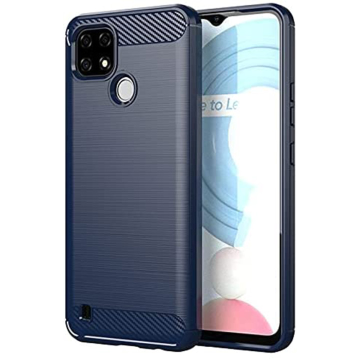 Чехол-накладка Polished Carbon для Realme C21