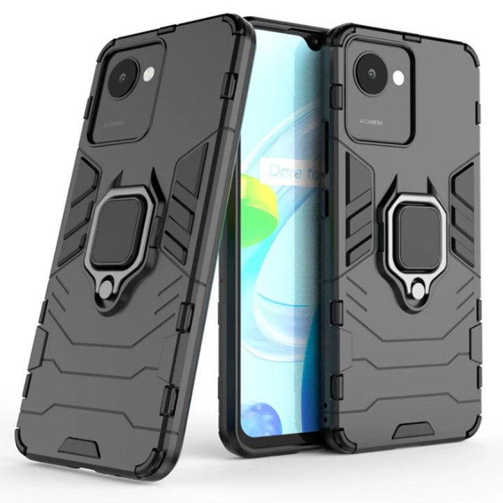 Чехол-накладка Black Panther Armor для Realme C30 / Narzo 50i Prime