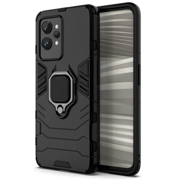 Чехол накладка Ricco Black Panther Armor для Realme GT2 Pro