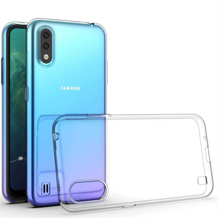 Защитный чехол SMTT Simeitu для Samsung Galaxy A01, Transparent
