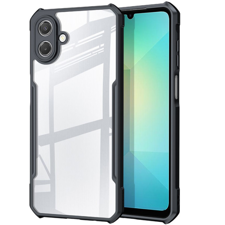 Противоударный чехол XUNDD для Samsung Galaxy A07 4G с защитой на камеру, Black