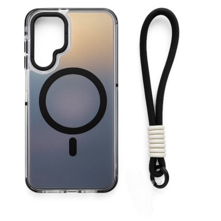 Чехол - накладка Omeve Chameleon для Samsung Galaxy A26 5G  с кольцом MagSafe и шнурком