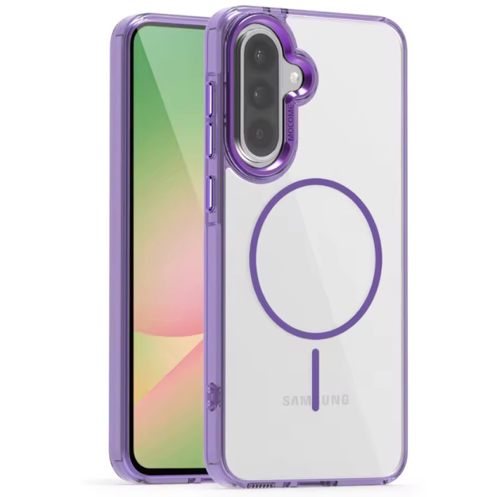 Чехол - накладка WD Color Frame для Samsung Galaxy A36 / A56 5G фиолетовый