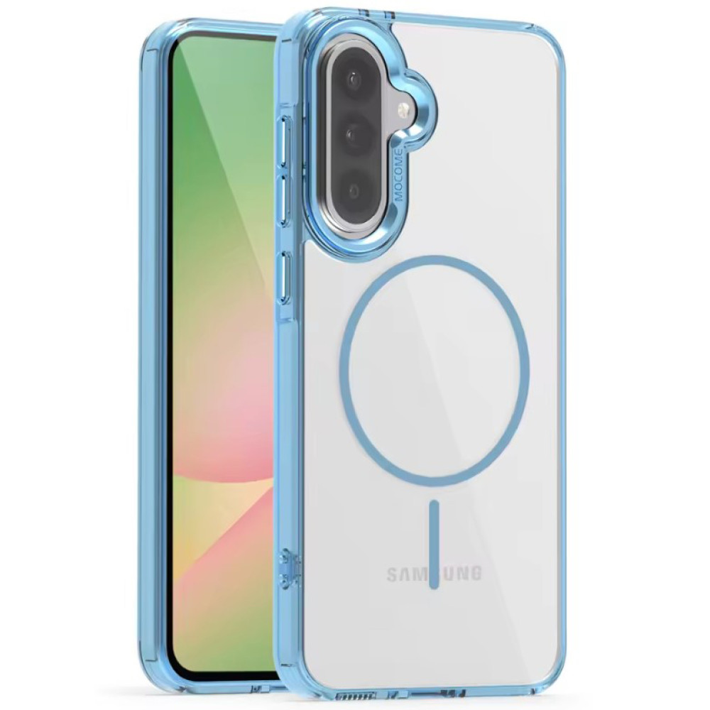 Чехол - накладка WD Color Frame для Samsung Galaxy A26 5G голубой