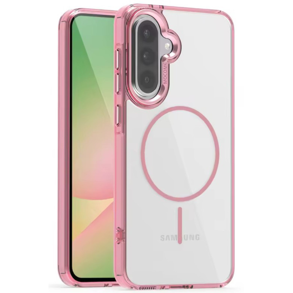 Чехол - накладка WD Color Frame для Samsung Galaxy A26 5G розовый