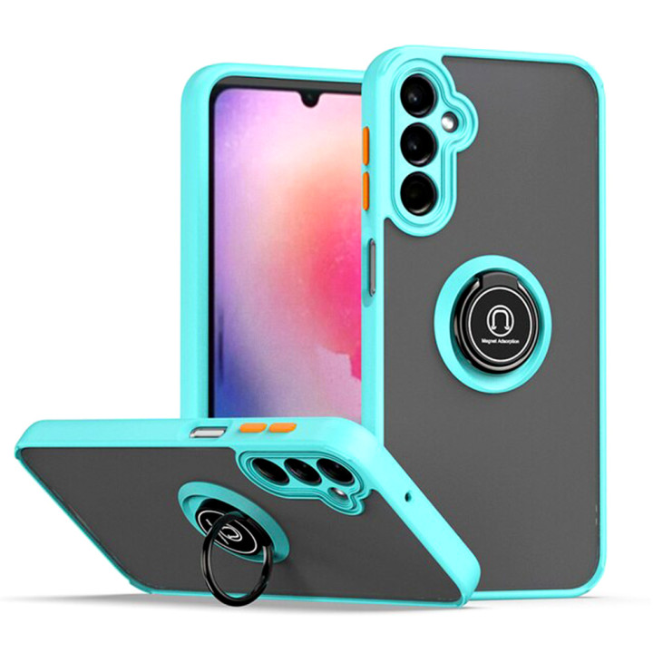 Чехол-накладка TPU Color Matte Ring для Samsung Galaxy A34