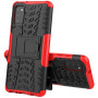 Бронированный чехол Armored Case для Samsung Galaxy A41 красный