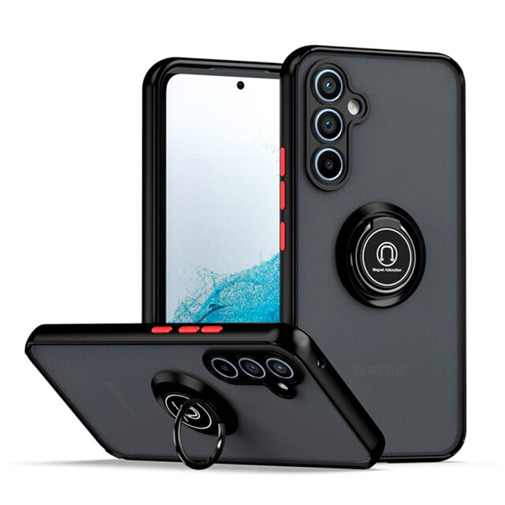 Чехол - накладка TPU Color Matte Ring для Samsung Galaxy A55