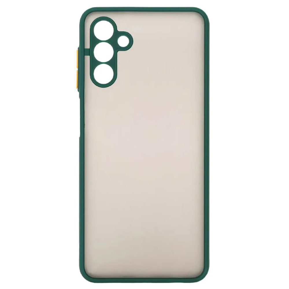 Чехол-накладка TPU Color Matte Case для Samsung Galaxy A34 зелёный