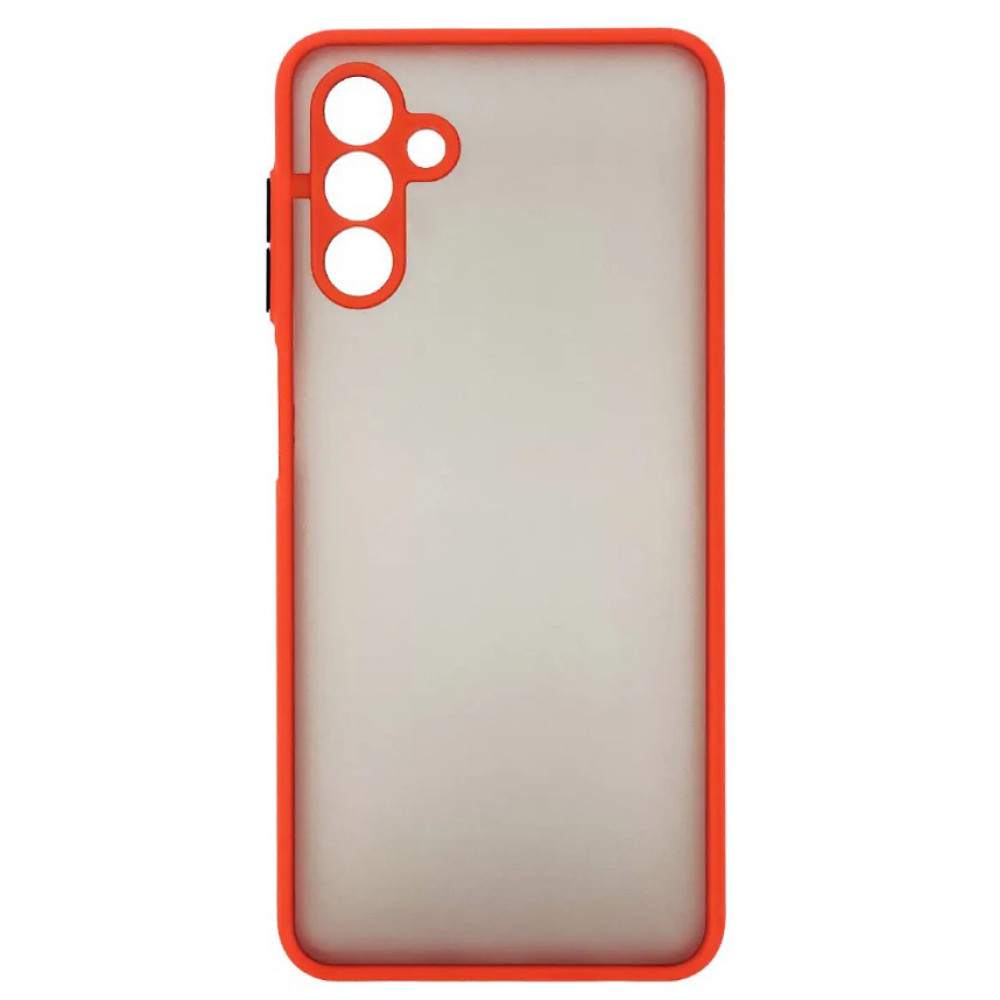 Чехол-накладка TPU Color Matte Case для Samsung Galaxy A14 красный