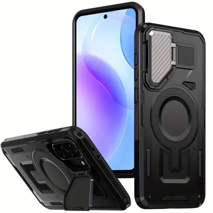 Чехол - накладка Armor Case with Camera Stand для Samsung Galaxy A56 5G