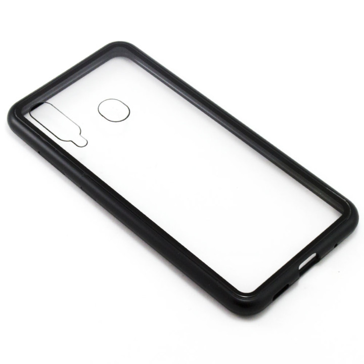 Накладка бампер магнит Bakeey Metal Frame для Samsung Galaxy M40 / A60, Black