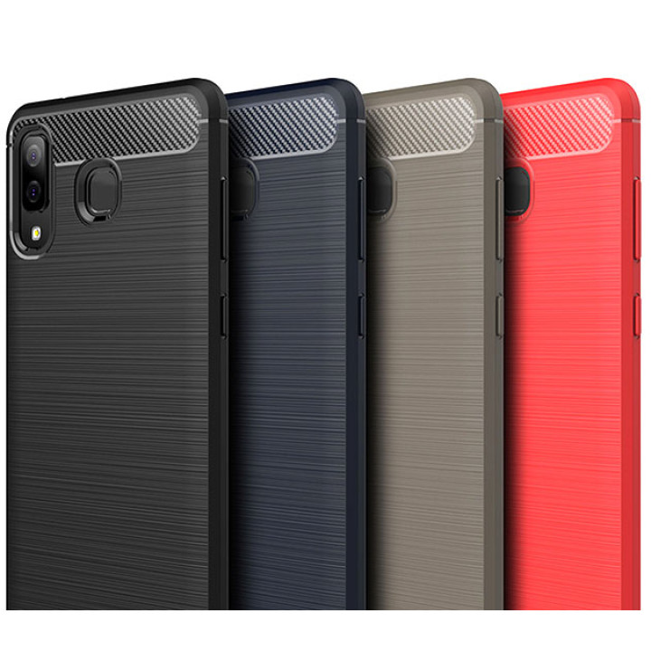 Чехол накладка Polished Carbon для Samsung Galaxy A8 Star (A9 Star)