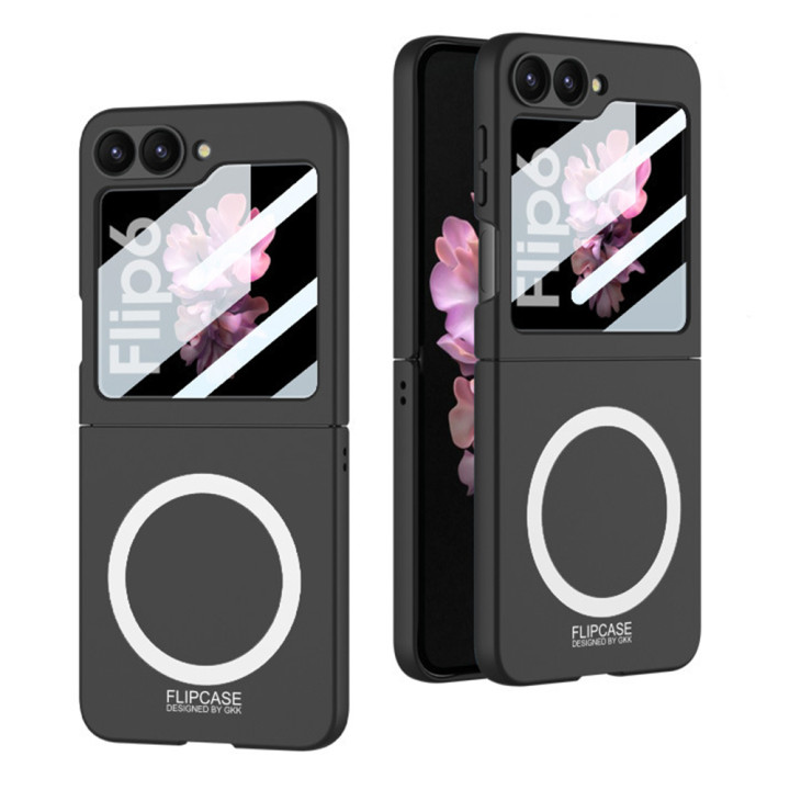 Чехол - накладка Omeve Shockproof Military для Samsung Galaxy Flip6 / Flip7 FE  с поддержкой беспроводной зарядки