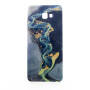 Мраморный силиконовый чехол накладка Marble для Samsung Galaxy J4 Plus 2018