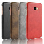 Кожаный чехол накладка для Samsung Galaxy J4 Plus