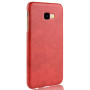 Кожаный чехол накладка для Samsung Galaxy J4 Plus