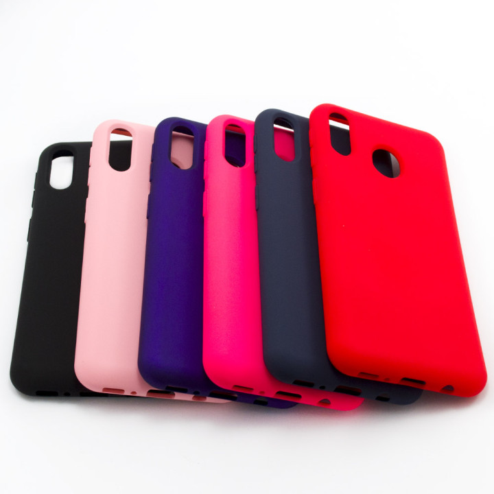 Чехол-накладка New Silicone Case для Samsung Galaxy M20