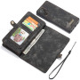 Чехол-кошелек CaseMe Retro Leather для Samsung Galaxy Note 10 Plus, Black