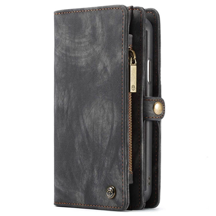 Чехол-кошелек CaseMe Retro Leather для Samsung Galaxy Note 20 Ultra, Black