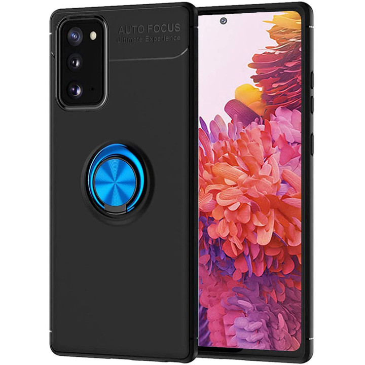 Чехол Auto Focus C-KU 360 Rotating Ring для Samsung Galaxy S20 FE