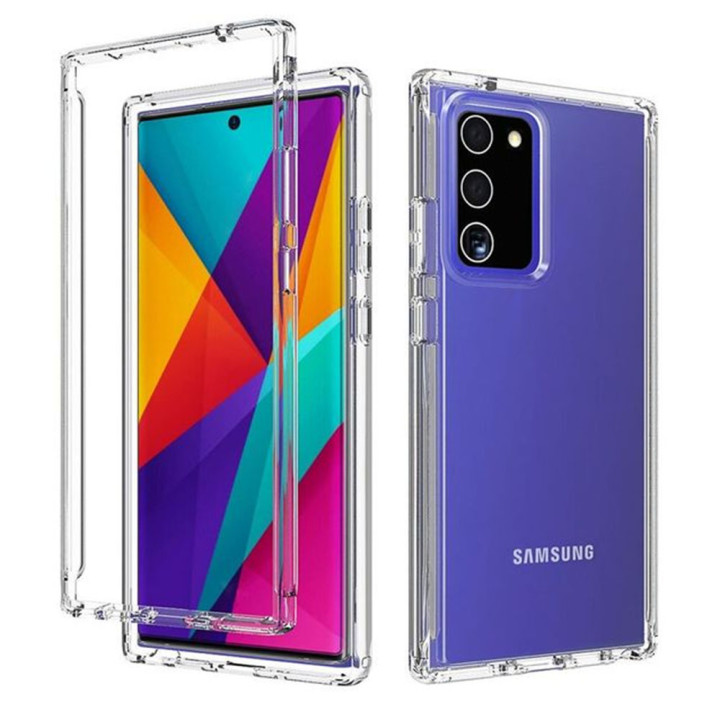 Прозрачный силиконовый чехол Slim Premium 360 для Samsung Galaxy S20 FE, Transparent