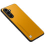 Кожаный чехол - накладка CODE Tactile Experience для Samsung Galaxy A16 жёлтый
