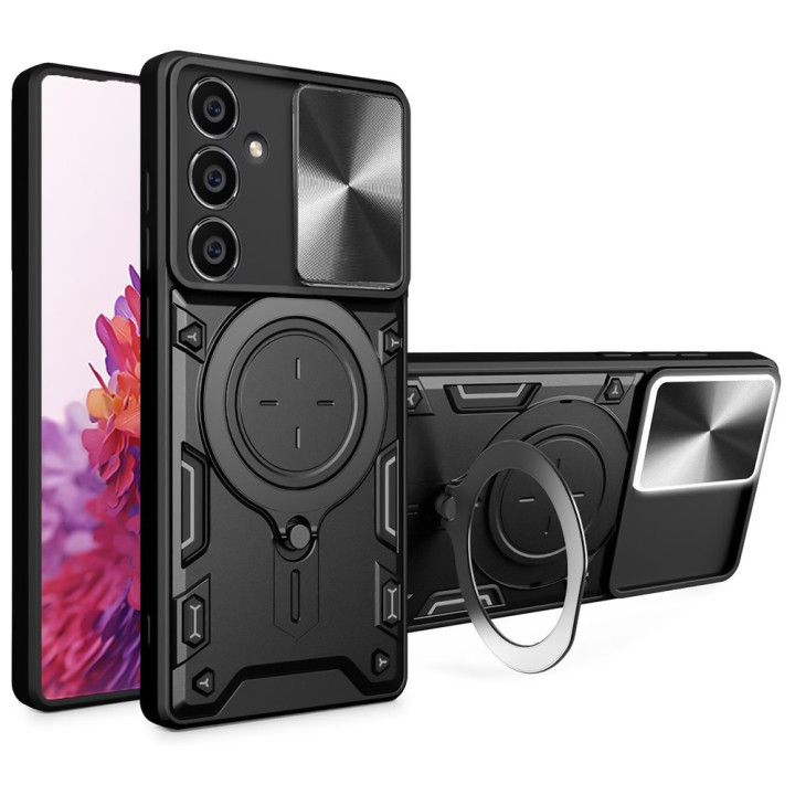 Чехол накладка Omeve Magnetic Ring для Samsung Galaxy S24 Plus